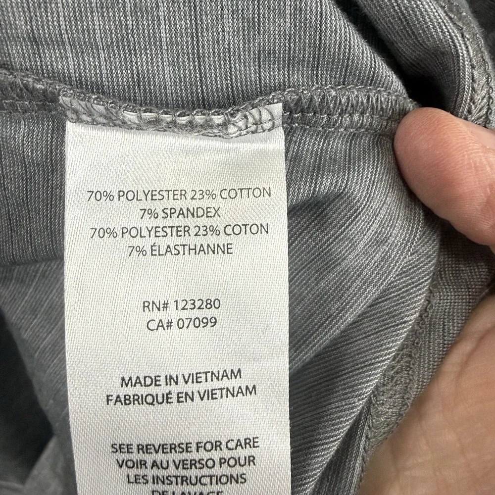 Travis Mathew Crestview 1/4-Zip Women's XL Gray  Pullover Lightweight